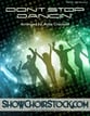 Don't Stop Dancin' SATB choral sheet music cover